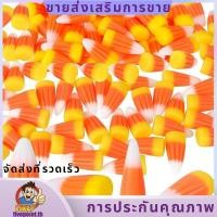 ราคา 50 PCS ฮาโลวีนเรซิ่น Candy Corn As Shown เรซิ่นฤดูใบไม้ร่วง Faux ข้าวโพดปลอม Scrapbooking Embellishments.fivepointth (27465318433)