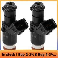 ราคา 2 ชิ้นหัวฉีดหัวฉีดสีดําอุปกรณ์ยานยนต์สําหรับ -Z FIT 1.5L 1.8L 2006-2011 16450--A01 16450RNAA01 (51304579997)