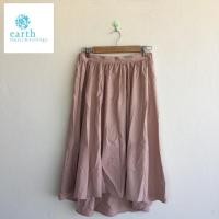 ราคา กระโปรงยาว สีชมพู หน้าสั้นหลังยาว earth music&ecology (17100842221)