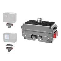 ราคา ฐานอะแดปเตอร์แม่เหล็ก Quick Release สําหรับ Gopro 12 11 10 Insta360 Ace/Ace Pro ONE X2 Action กล้องขาตั้งกล้องแผ่น (27979506709)