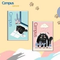 ราคา MEOW CAMPUS สมุดบันทึกแนวนอน 120 หน้า โน้ตบุ๊กแนวนอน MOW Dotted Campus -Soleil Home (47656149127)