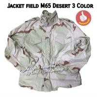 ราคา แจ็คเก็ตทหาร ลายพรางทะเลทราย Military Issue 3 Color Desert M65 Field Jacket (17097276538)