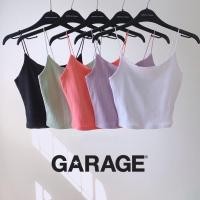 ราคา GARAGE* The Ribbed Bungee Cami || ครอปสาย spagetti (4479503177)