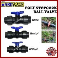 ราคา Poly Ball Valve Heavy Duty Poly Stopcock Stop Tap Ball Valve/Compression Ball Valve-20mm(1/2") 25mm(3/4") 32mm(1") (24997235041)