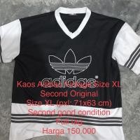ราคา เสื้อยืด Adidas Vintage Size XL Second Original (28315216972)