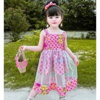 ราคา ชุดเดรสผ้าไหมพิมพ์ลายหลุยส์สีชมพูฟรุ้งฟริ้ง (6436380751)
