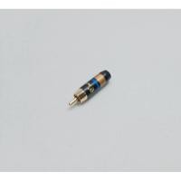 ราคา หัวแจ็ค RCA palic คุณภาพสูงสำหรับการ DIY ราคาต่อ 1 ชิ้นแบบ คาดน้ำเงิน รองรับสาย 8 มิล (28366424698)