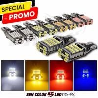 ราคา A PAIR OF 45-Point LED ย้อนกลับไฟ Dajal ไฟเลี้ยว Dajjal ไฟเลี้ยว Dajjal Canbus ไฟเลี้ยวสําหรับรถยนต์รถจักรยานยนต์ (28844634790)