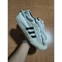 ราคา Adidas สีขาวแถบดำ ไซร้ 40/25 มือสองของแท้ (55455004654)