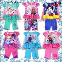 ราคา ลิขสิทธิ์แท้ % พร้อมส่ง ชุดเซทเสื้อกางเกง 3ส่วน ชุดเจ้าหญิงเอลซ่า&แอนนา,เงือกแอเรียล, ม้าโพนี่,สโนไวท์ อายุ 1.6-7 ปี (21477073871)