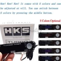ราคา ใหม่ 5 สีใน 1 HKS ประเภท 0 รถแข่งสีดํา Turbo Timer Relay Controller ชุด LED Digital Display สําหรับ DC 12V อัตโนมัติ (43916995319)