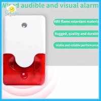 ราคา [Inthehot-t] Strobe Siren Alarm 103 DB Horn 12 V/24 V/220 V สายไฟกระพริบนาฬิกาปลุกกลางแจ้งตํารวจ Strobe Light Siren Alarm [ใหม่] (40380111093)