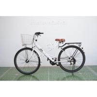 ราคา จักรยานแม่บ้านญี่ปุ่น - ล้อ 27.5 นิ้ว - มีเกียร์ - Neosage - สีขาว [จักรยานมือสอง] (28524623069)