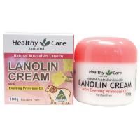 ราคา Healthy Care Lanolin Cream with Evening Primrose Oil บรรจุ 100 กรัม (นำเข้าจากออสเตเรีย) (876834918)