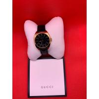 ราคา Gucci Swiss made ขอบทอง GW32 สายหนังแท้ (15197830026)