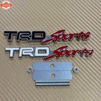 ราคา โลโก้* TRD sports ติดกระจังหน้า งานโลหะ ขนาด 1.5 x 13.5 cm priceต่อชุด (40875645711)