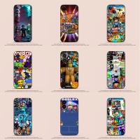 ราคา เคสโทรศัพท์แบบนุ่มสีดําสําหรับ Samsung Galaxy Note 8 9 10 10Plus 10 Lite 20 20ultra 69Y2 Roblox (46608629552)