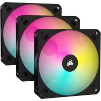 ราคา Corsair iCUE AR120 Digital RGB 120mm PWM Fan, Triple Pack - Black (CO-9050167-WW) (29703963050)