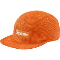 ราคา Supreme Waffle Corduroy Camp Cap Orange - FW17 - US (43902776839)