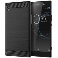 ราคา เคสโทรศัพท์สําหรับ Sony Xperia XA1 XA2 Plus Ultra Casing Sony Xperia XA2 Ultra Carbon Fiber Silicone Soft Cover (57400765697)