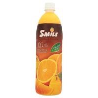 ราคา ✨ขายดี✨ สไมล์ น้ำส้ม 100% พร้อมเนื้อส้ม 1,000มล. Smile 100% orange juice with orange juice 1,000 ml. (7665692711)