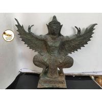 ราคา พญาครุฑ​ ครุฑ​ ขนาดใหญ่​ เนื้อทองเหลือง​ ทำผิวกรุเก่า​ กว้าง​ 36​ cm.สูง​ 31​cm (10485980152)