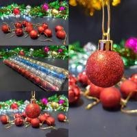 ราคา บอลประดับต้นคริสมาสขนาด 3 ซม. บอลตกแต่งต้นคริสมาส อุปกรณ์ตกแต่งต้นคริสมาส พร้อมส่ง เก็บเงินปลายทางได้ (17290147325)