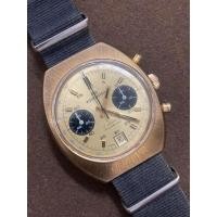 ราคา ขายนาฬิกานักบินเยอรมัน Vintage Wakmann Gigandet Breitling Watch Valjoux 7734 Chronograph Panda Dial (24070674997)
