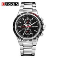 ราคา Curren นาฬิกาข้อมือควอตซ์แฟชั่น สายแสตนเลส กันน้ํา สไตล์สปอร์ต หรูหรา สําหรับผู้ชาย (22936310760)