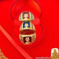 ราคา พร้อมส่ง แหวนสแตนเลสพ่อรวย ทองเหลือง ลงยา ฟรีไซส์ แหวนหลวงพ่อรวย แหวนพระ หลวงพ่อรวย (23630745480)