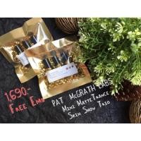 ราคา (พร้อมส่งฟรี Ems) PAT MCGRATH LABS LUST: Mini MatteTrance™ Lipstick Skin Show Trio (1441892856)
