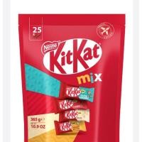ราคา Kitkat Mini Mix ขนมเวเฟอร์เคลือบช็อคโกแลตรวมรส ขนาด 365g มี25 ชิ้น (24447711644)