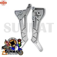 ราคา ชุดเท้าพักหลังสีเงินสุดหรูสำหรั HONDA DREAM99/EXCES/C100N คุณภาพสูง (40864188860)