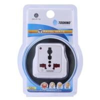 ราคา ปลั๊กแปลง 3 ขา พร้อมระบบ Surge Protection Toshino DD-P1S (5841934273)