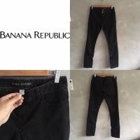 ราคา กางเกงยีนส์ขายาวสีดำ banana republic (3327519020)