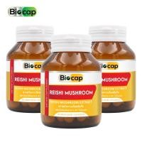 ราคา [แพ็ค 3 ขวด] สารสกัดจากเห็ดหลินจือ Biocap เห็ดหลินจือ ไบโอแคป Reishi Mushroom Extract หลินจือ (19305684782)