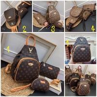 ราคา Aisikadan กระเป๋าเป้ 2 ทรง Set 3 ใบ สุดคุ้มสุดสุด (5604775574)