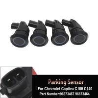 ราคา 4 ชิ้น/ล็อตสีดํา PDC เซ็นเซอร์ที่จอดรถสําหรับ Chevrolet Captiva Ultrasonic รถไร้สาย 96673464 96673474 (50607215688)