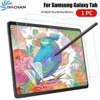 ราคา ฟิล์มกันรอยหน้าจอแท็บเล็ต แบบใส สําหรับ Samsung Galaxy Tab S7 S8 S7Plus S8Plus S8Ultra 1 ชิ้น (14178279069)