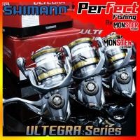 ราคา รอกตกปลา รอกสปินนิ่ง SHIMANO ULTEGRA 1000/2500/C3000 ( GRAY GOLD ) (22501357295)