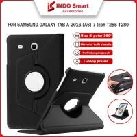 ราคา Samsung Tab A 2016 7.0 นิ้ว T285 T280 Flip Cover Rotary 360 Standing Leather Casing เคสแท็บเล็ต (49308131175)