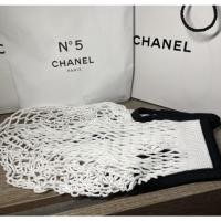 ราคา Super SALE นาทีคนนอนดึก New Chanel Factory 5 Limited Edition Beach Crochet Bag ของแท้ (8477567010)