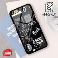 ราคา เคส NM - เคส OPPO A71 ล่าสุด - 029 - เคสแฟชั่น เคสสีดํา เคส Hp Softcase Hardcase Back Protector Hp Hardcase 2D Glossy Hp Case Silicone Hp Case Glass Kaca Case Shiny Mika Hp Kesing Hp (51907138989)