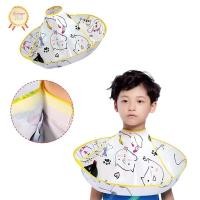 ราคา Flth เด็กตัดผมชุดช่างทําผมผ้ากันเปื้อนเสื้อคลุมตัดผม Cape ร่มตัดผมเครื่องมือ Cape ตัดผมผ้ากันเปื้อนช่างทําผม Vary (29782480088)