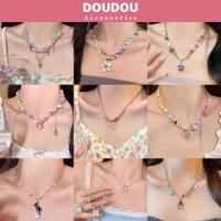 ราคา สร้อยคอลูกปัด Doudou สร้อยคอผู้หญิงบุคลิกภาพ สร้อยคอลูกปัดเซรามิก สร้อยคอโชคเกอร์ XL025 (42014828925)