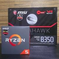 ราคา CPU AMD RYZEN 5 2600 6C/12T + MSI B350 TOMAHAWK (AM4) (ATX) มือ2 (มีกล่อง) ใช้งานปกติ/ประกัน 7 วัน (29961387651)