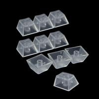 ราคา 10Pcs Transparent ABS Keycaps Mechanical keyboard Keycaps Matte Backlit Keycaps (4840640557)