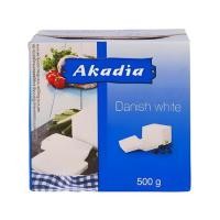 ราคา ชีสขาวเฟต้า นำเข้าจากเดนมาร์ก คุณภาพ Danish white cheese (Feta) 500g Akadia brand (55407604940)