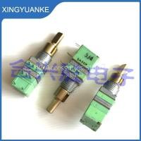 ราคา 1 ชิ้น/ล็อต Dual Shaft Duplex Precision Potentiometer A50K B10K Volume Switch Channel Two-in-one (28231543621)