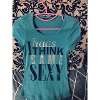 ราคา เสื้อยืด Haas มือสอง ส่งฟรีลทบ. ไซร์ M อก32-36 ใส่ได้ (3210789656)